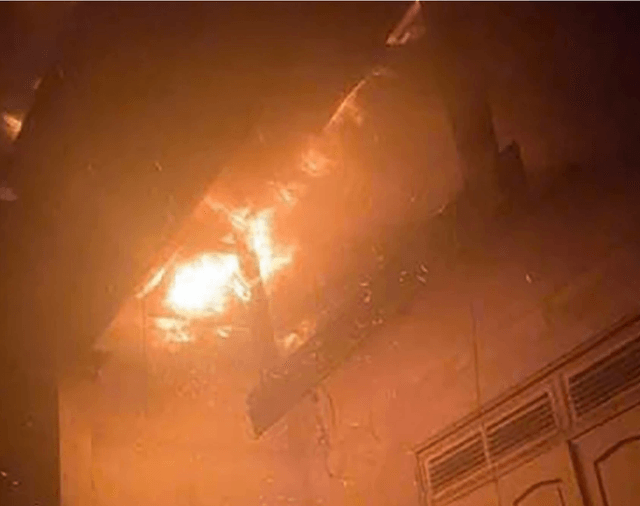 Cháy nhà trong đêm, hai vợ chồng ở Lâm Đồng tử vong