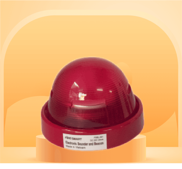 CÒI ĐÈN BÁO CHÁY KẾT HỢP FIRESMART FSBL-001