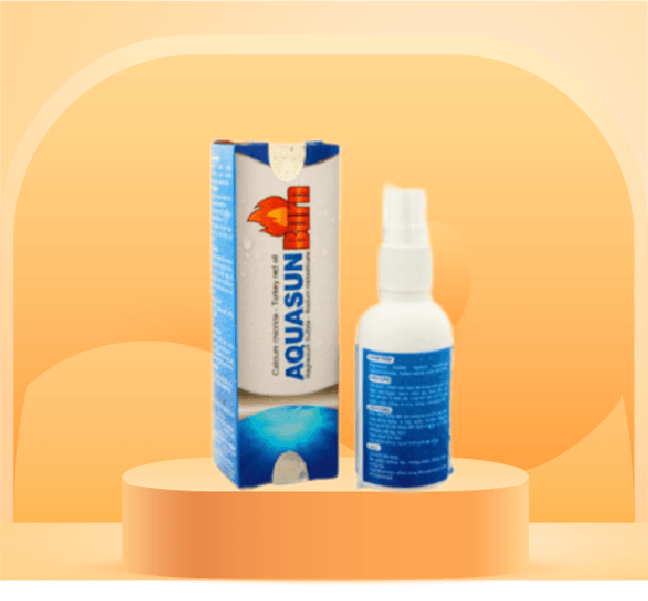 DUNG DỊCH CHĂM SÓC VẾT THƯƠNG AQUASUN BURN 100MLl
