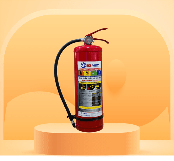 BÌNH CHỮA CHÁY BỘT 83MEC 4KG